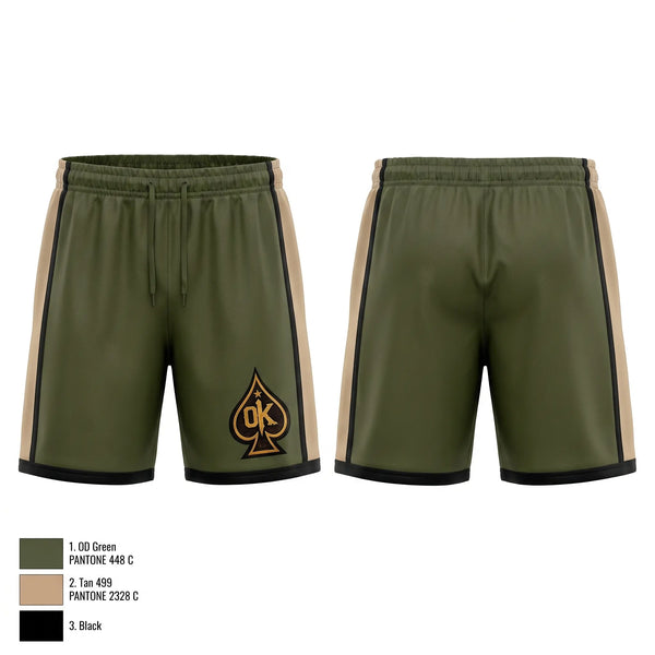 Athletic Shorts With Pockets, OutKast Rucking Club, , Teamtime, Team time, sublimation, custom sports apparel, team uniforms, spirit wear, spiritwear, sports uniforms, custom shirts, team store, custom team store, fundraiser sports, apparel fundraiser