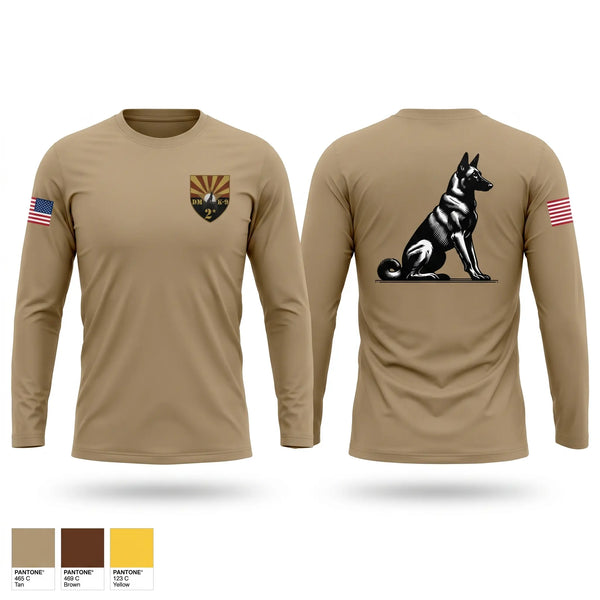 Long Sleeve Performance Shirt, 355 K9, Air Force, Teamtime, Team time, sublimation, custom sports apparel, team uniforms, spirit wear, spiritwear, sports uniforms, custom shirts, team store, custom team store, fundraiser sports, apparel fundraiser