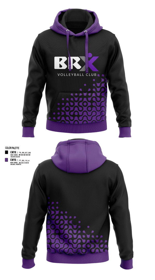 Hoodie, BRX, Women's Volleyball, Teamtime, Team time, sublimation, custom sports apparel, team uniforms, spirit wear, spiritwear, sports uniforms, custom shirts, team store, custom team store, fundraiser sports, apparel fundraiser