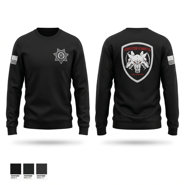 Crew Neck Sweatshirt, Special Security Unit, Police, Teamtime, Team time, sublimation, custom sports apparel, team uniforms, spirit wear, spiritwear, sports uniforms, custom shirts, team store, custom team store, fundraiser sports, apparel fundraiser