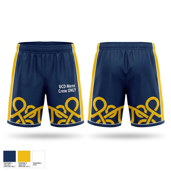 Athletic Shorts With Pockets, UCD Men’s Crew, Spirit Store, Teamtime, Team time, sublimation, custom sports apparel, team uniforms, spirit wear, spiritwear, sports uniforms, custom shirts, team store, custom team store, fundraiser sports, apparel fundraiser