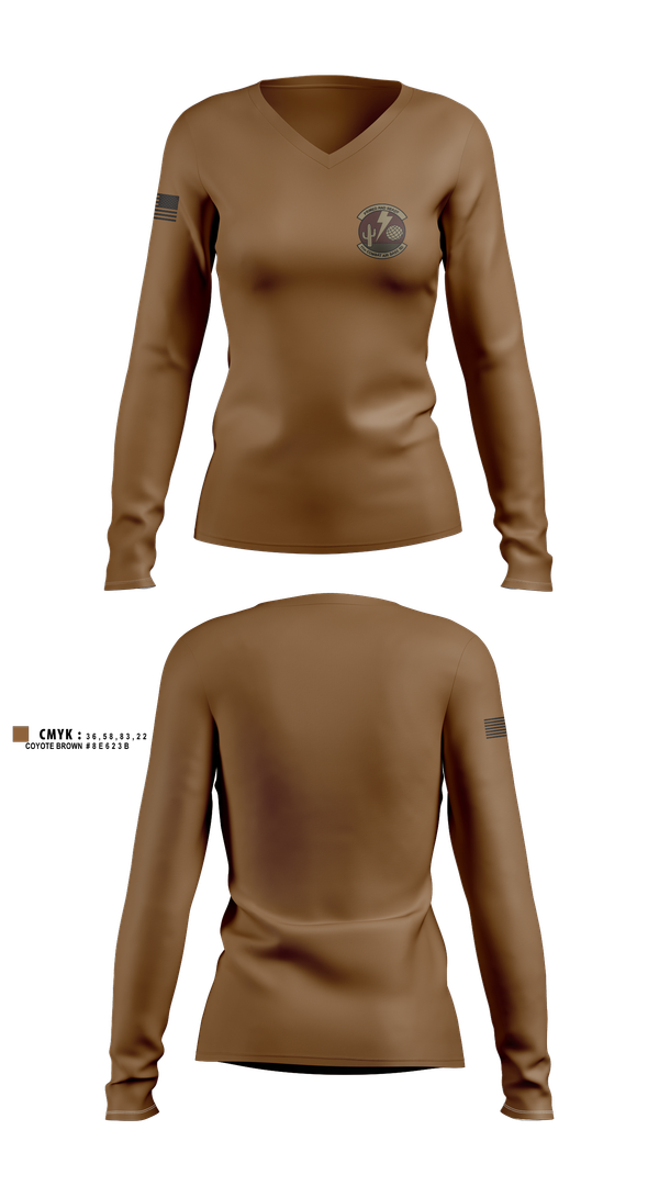 Womens Long Sleeve Vneck Shirt, 11 CABS, , Teamtime, Team time, sublimation, custom sports apparel, team uniforms, spirit wear, spiritwear, sports uniforms, custom shirts, team store, custom team store, fundraiser sports, apparel fundraiser