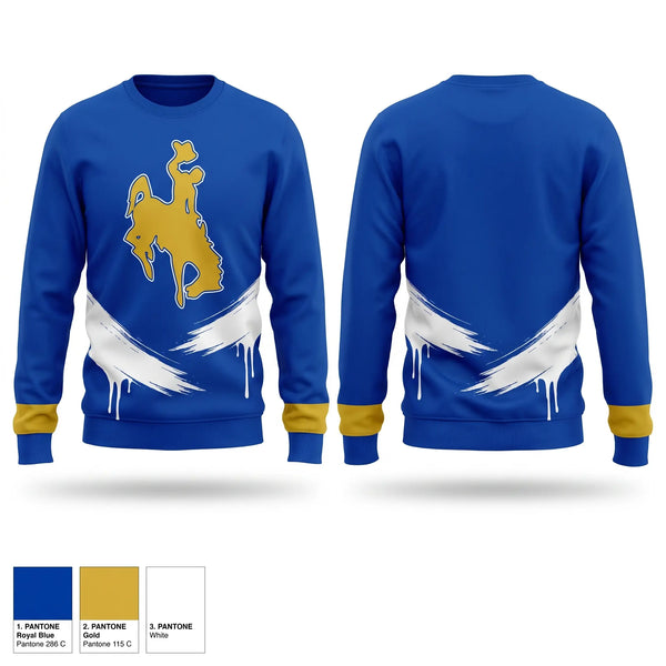 Crew Neck Sweatshirt, Vaqueros, Spirit Store, Teamtime, Team time, sublimation, custom sports apparel, team uniforms, spirit wear, spiritwear, sports uniforms, custom shirts, team store, custom team store, fundraiser sports, apparel fundraiser