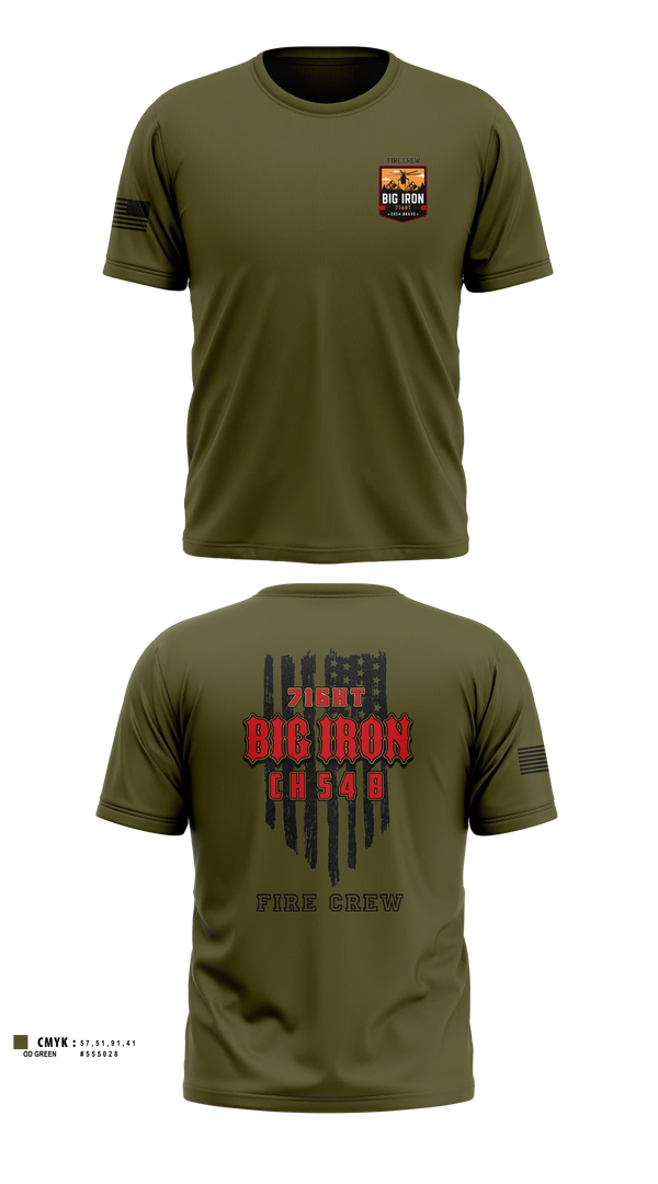 Short Sleeve Performance Shirt, Big Iron, Fire Department, Teamtime, Team time, sublimation, custom sports apparel, team uniforms, spirit wear, spiritwear, sports uniforms, custom shirts, team store, custom team store, fundraiser sports, apparel fundraiser