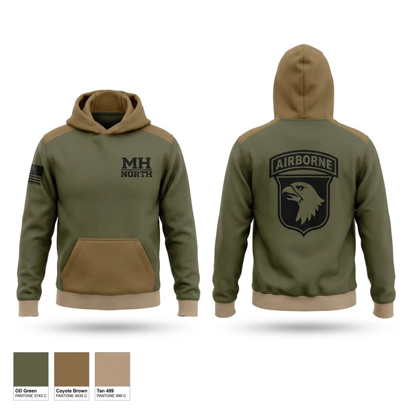 Hoodie, MH North, Army, Teamtime, Team time, sublimation, custom sports apparel, team uniforms, spirit wear, spiritwear, sports uniforms, custom shirts, team store, custom team store, fundraiser sports, apparel fundraiser