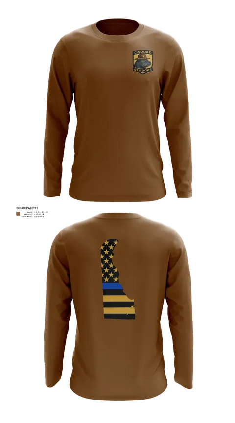 Long Sleeve Performance Shirt, C-Squad, Police, Teamtime, Team time, sublimation, custom sports apparel, team uniforms, spirit wear, spiritwear, sports uniforms, custom shirts, team store, custom team store, fundraiser sports, apparel fundraiser
