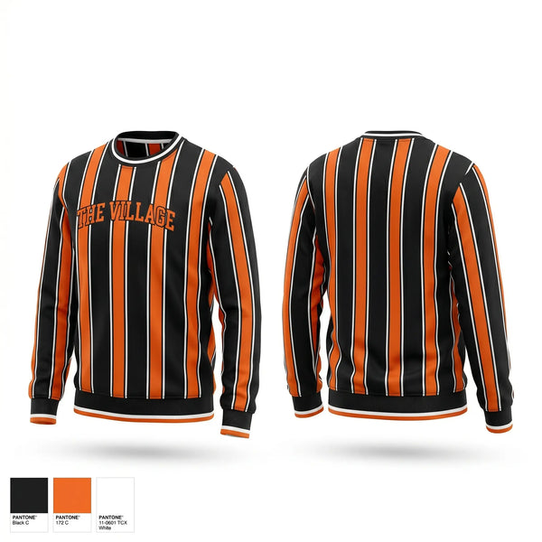 Crew Neck Sweatshirt, The Village, Softball, Teamtime, Team time, sublimation, custom sports apparel, team uniforms, spirit wear, spiritwear, sports uniforms, custom shirts, team store, custom team store, fundraiser sports, apparel fundraiser