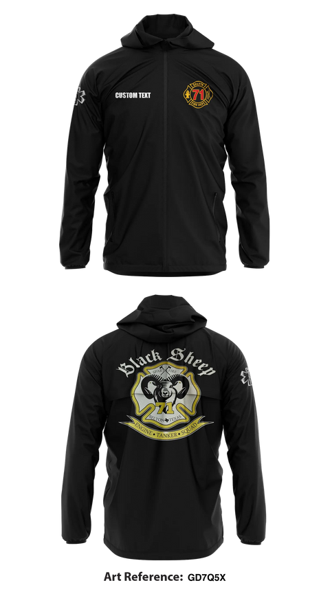 Windbreaker, Sparta Fire/Rescue, Fire Department, Teamtime, Team time, sublimation, custom sports apparel, team uniforms, spirit wear, spiritwear, sports uniforms, custom shirts, team store, custom team store, fundraiser sports, apparel fundraiser