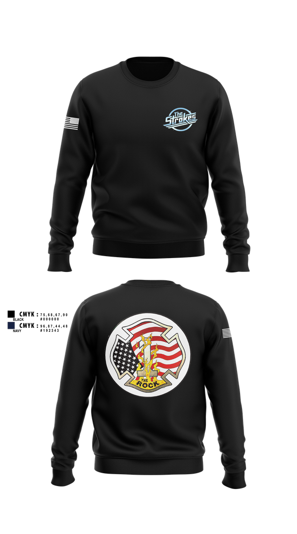 Crew Neck Sweatshirt, Mobile Stroke Team, , Teamtime, Team time, sublimation, custom sports apparel, team uniforms, spirit wear, spiritwear, sports uniforms, custom shirts, team store, custom team store, fundraiser sports, apparel fundraiser