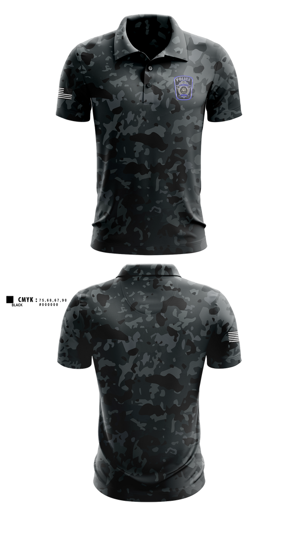 Short Sleeve Performance Polo, Prairieville Township police, Police, Teamtime, Team time, sublimation, custom sports apparel, team uniforms, spirit wear, spiritwear, sports uniforms, custom shirts, team store, custom team store, fundraiser sports, apparel fundraiser