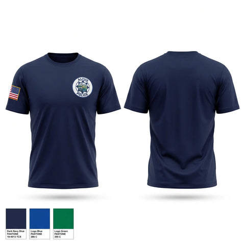 Old School Cotton Feel Shirt, Altus Police Department, Police, Teamtime, Team time, sublimation, custom sports apparel, team uniforms, spirit wear, spiritwear, sports uniforms, custom shirts, team store, custom team store, fundraiser sports, apparel fundraiser