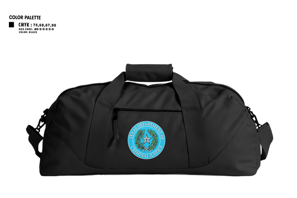 Duffle Bag, Gary Job Corps, Police, Teamtime, Team time, sublimation, custom sports apparel, team uniforms, spirit wear, spiritwear, sports uniforms, custom shirts, team store, custom team store, fundraiser sports, apparel fundraiser