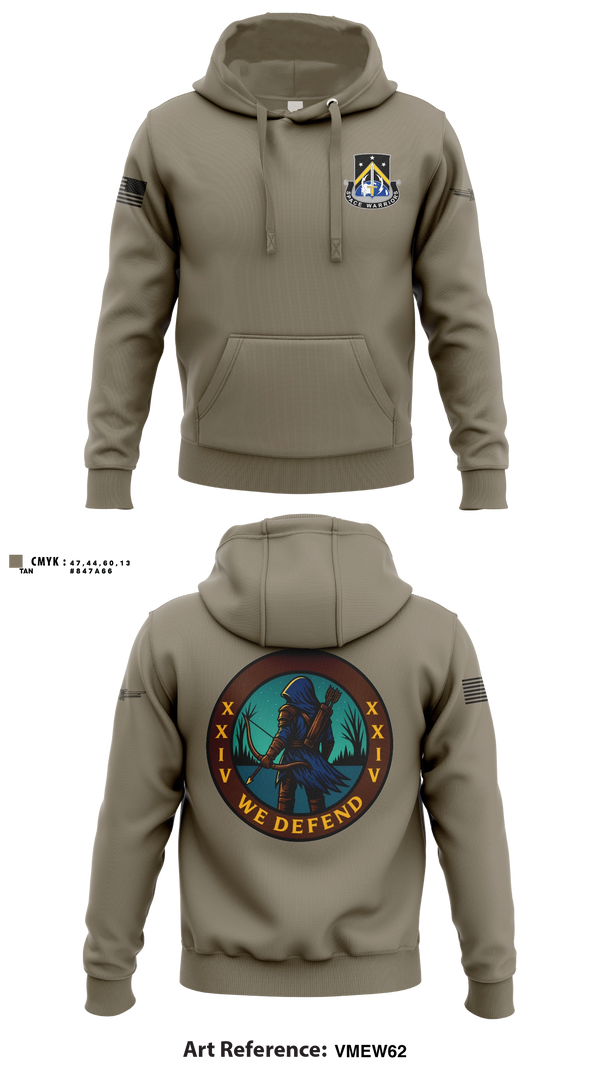 Hoodie, 24TH MDSB, Army, Teamtime, Team time, sublimation, custom sports apparel, team uniforms, spirit wear, spiritwear, sports uniforms, custom shirts, team store, custom team store, fundraiser sports, apparel fundraiser