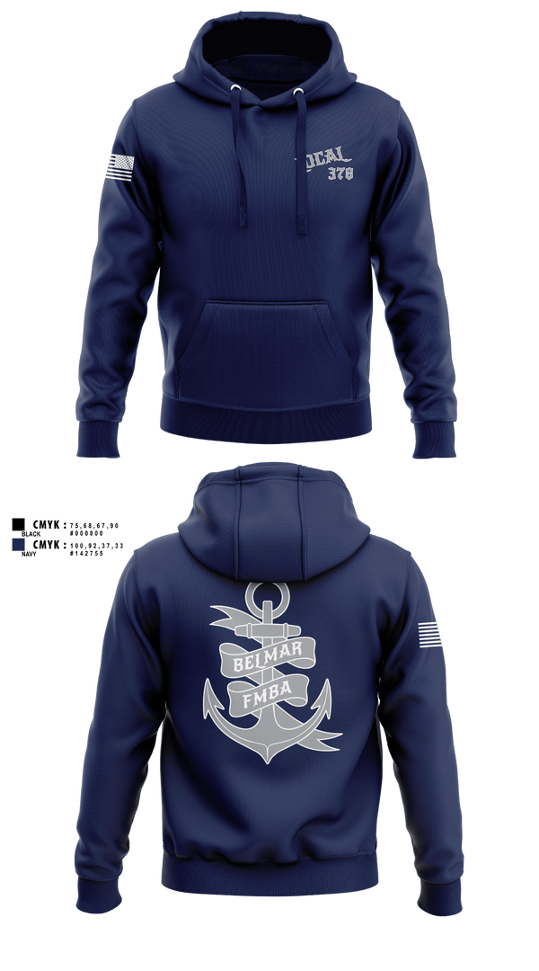 Hoodie, Belmar Ems 378, EMS/EMT, Teamtime, Team time, sublimation, custom sports apparel, team uniforms, spirit wear, spiritwear, sports uniforms, custom shirts, team store, custom team store, fundraiser sports, apparel fundraiser