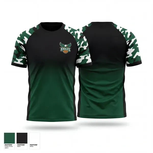 Old School Cotton Feel Shirt, Eagles, Men's Basketball, Teamtime, Team time, sublimation, custom sports apparel, team uniforms, spirit wear, spiritwear, sports uniforms, custom shirts, team store, custom team store, fundraiser sports, apparel fundraiser