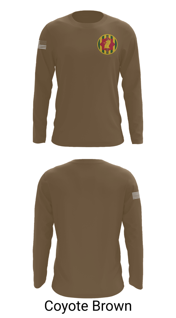 Long Sleeve Performance Shirt, 89th military police brigade, , Teamtime, Team time, sublimation, custom sports apparel, team uniforms, spirit wear, spiritwear, sports uniforms, custom shirts, team store, custom team store, fundraiser sports, apparel fundraiser