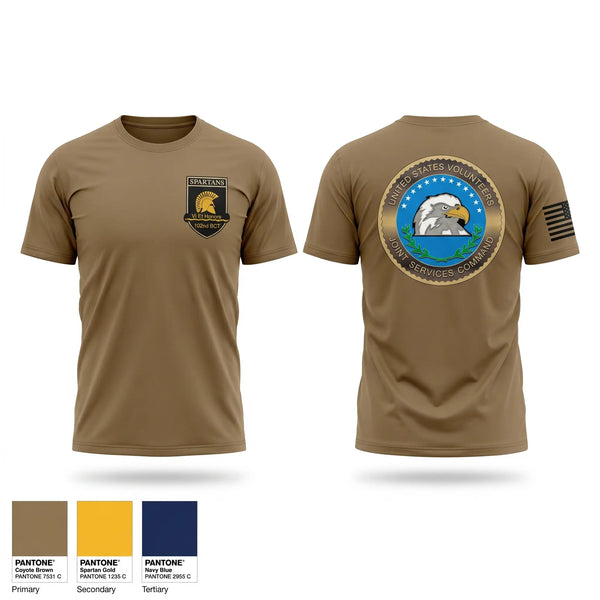 Old School Cotton Feel Shirt, 102nd BCT, National Guard, Teamtime, Team time, sublimation, custom sports apparel, team uniforms, spirit wear, spiritwear, sports uniforms, custom shirts, team store, custom team store, fundraiser sports, apparel fundraiser