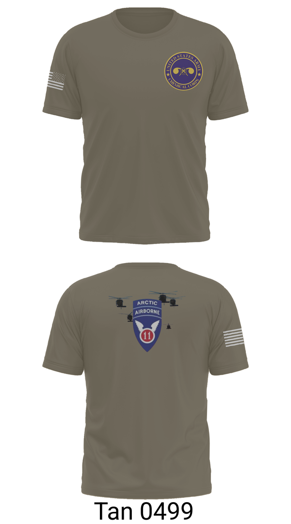 Short Sleeve Performance Shirt, 440th CBRN CO, , Teamtime, Team time, sublimation, custom sports apparel, team uniforms, spirit wear, spiritwear, sports uniforms, custom shirts, team store, custom team store, fundraiser sports, apparel fundraiser