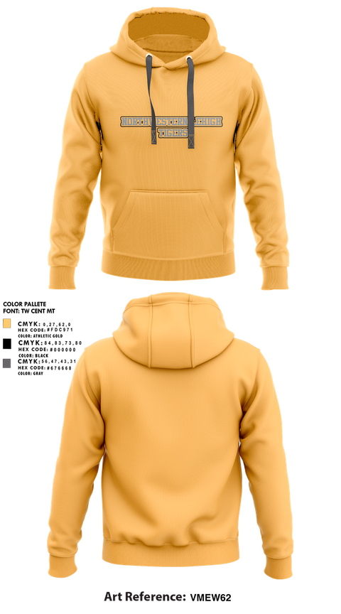Hoodie, Northwestern Lehigh Tigers, , Teamtime, Team time, sublimation, custom sports apparel, team uniforms, spirit wear, spiritwear, sports uniforms, custom shirts, team store, custom team store, fundraiser sports, apparel fundraiser