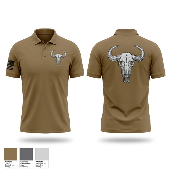Short Sleeve Performance Polo, Buffalos, Army, Teamtime, Team time, sublimation, custom sports apparel, team uniforms, spirit wear, spiritwear, sports uniforms, custom shirts, team store, custom team store, fundraiser sports, apparel fundraiser
