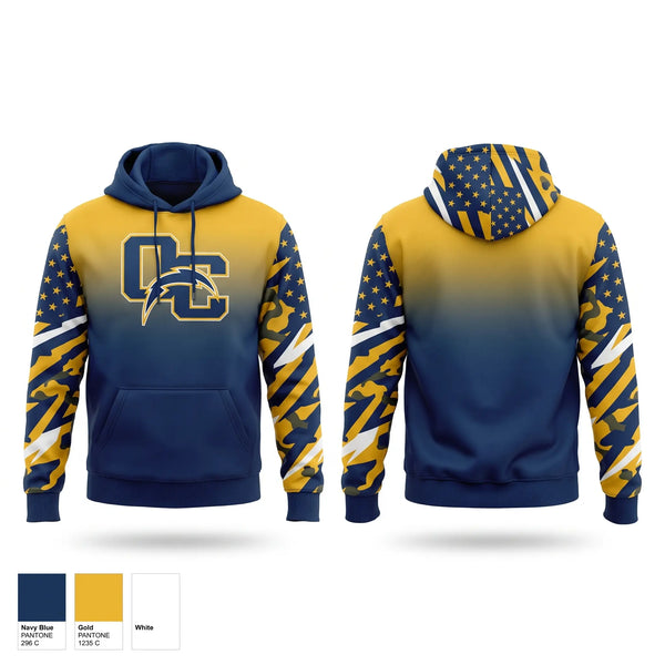 Hoodie, Oakmont chargers, , Teamtime, Team time, sublimation, custom sports apparel, team uniforms, spirit wear, spiritwear, sports uniforms, custom shirts, team store, custom team store, fundraiser sports, apparel fundraiser