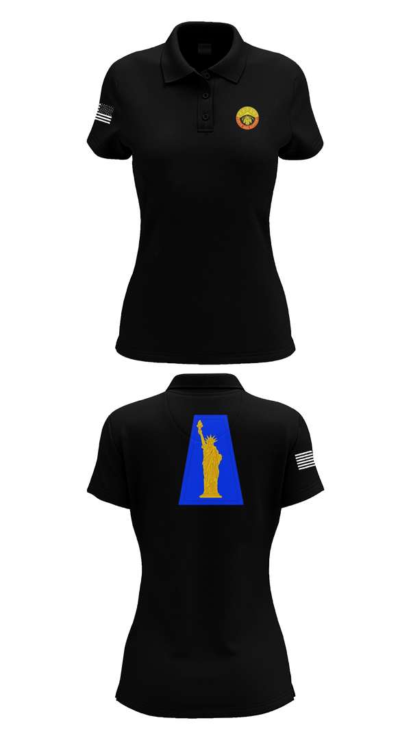 Womens Short Sleeve Performance Polo, 389th CSSB, , Teamtime, Team time, sublimation, custom sports apparel, team uniforms, spirit wear, spiritwear, sports uniforms, custom shirts, team store, custom team store, fundraiser sports, apparel fundraiser