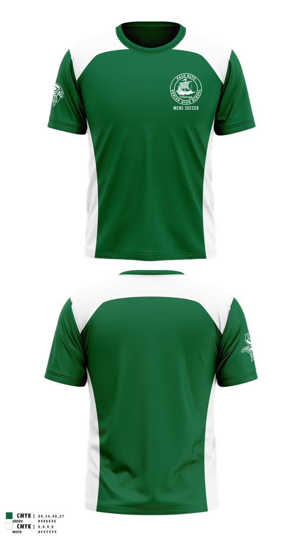 Short Sleeve Performance Shirt, Palo Alto Men's Soccer, Men's Soccer, Teamtime, Team time, sublimation, custom sports apparel, team uniforms, spirit wear, spiritwear, sports uniforms, custom shirts, team store, custom team store, fundraiser sports, apparel fundraiser