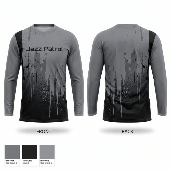Long Sleeve Performance Shirt, Jazz Patrol, , Teamtime, Team time, sublimation, custom sports apparel, team uniforms, spirit wear, spiritwear, sports uniforms, custom shirts, team store, custom team store, fundraiser sports, apparel fundraiser