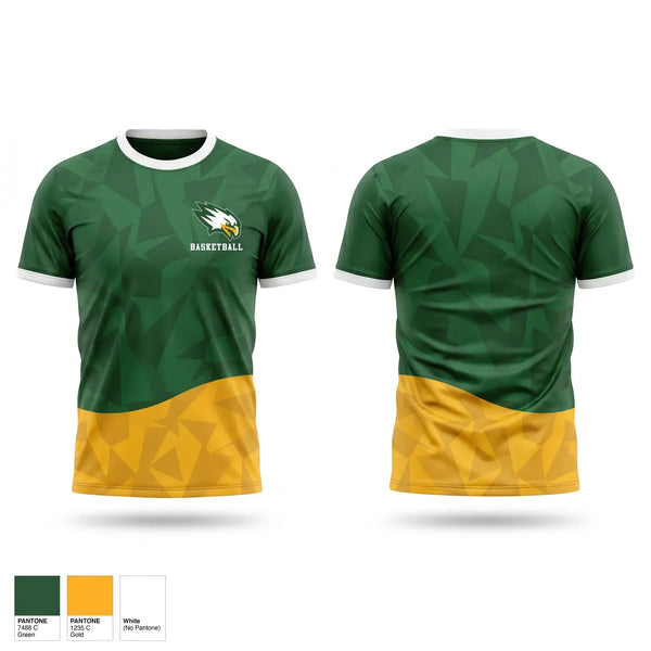 Soft Poly Tee Cotton Like Feel, Seneca Valley, Men's Basketball, Teamtime, Team time, sublimation, custom sports apparel, team uniforms, spirit wear, spiritwear, sports uniforms, custom shirts, team store, custom team store, fundraiser sports, apparel fundraiser