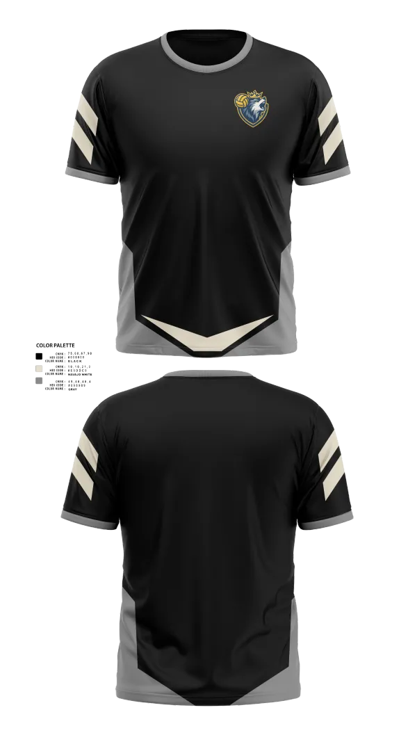 Short Sleeve Performance Shirt, Wolves, Men's Volleyball, Teamtime, Team time, sublimation, custom sports apparel, team uniforms, spirit wear, spiritwear, sports uniforms, custom shirts, team store, custom team store, fundraiser sports, apparel fundraiser