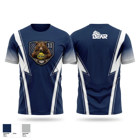 Short Sleeve Performance Shirt, The Bear, Softball, Teamtime, Team time, sublimation, custom sports apparel, team uniforms, spirit wear, spiritwear, sports uniforms, custom shirts, team store, custom team store, fundraiser sports, apparel fundraiser