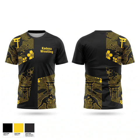Short Sleeve Performance Shirt, Kadena Wrestling, Wrestling, Teamtime, Team time, sublimation, custom sports apparel, team uniforms, spirit wear, spiritwear, sports uniforms, custom shirts, team store, custom team store, fundraiser sports, apparel fundraiser