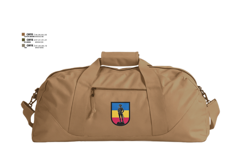 Duffle Bag, 426 RTI, National Guard, Teamtime, Team time, sublimation, custom sports apparel, team uniforms, spirit wear, spiritwear, sports uniforms, custom shirts, team store, custom team store, fundraiser sports, apparel fundraiser
