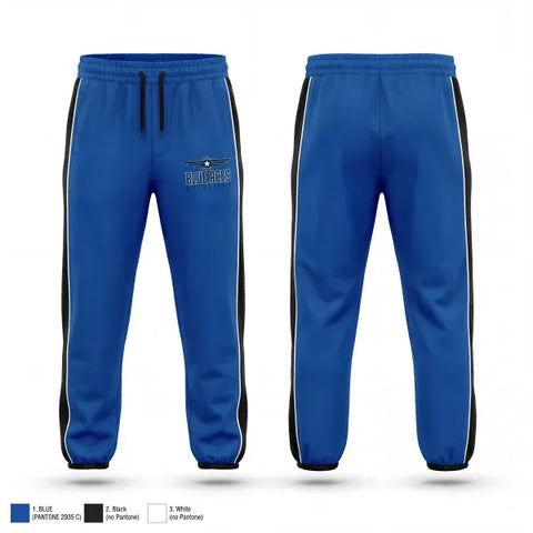 Sweatpants, Blue Aces, Wrestling, Teamtime, Team time, sublimation, custom sports apparel, team uniforms, spirit wear, spiritwear, sports uniforms, custom shirts, team store, custom team store, fundraiser sports, apparel fundraiser