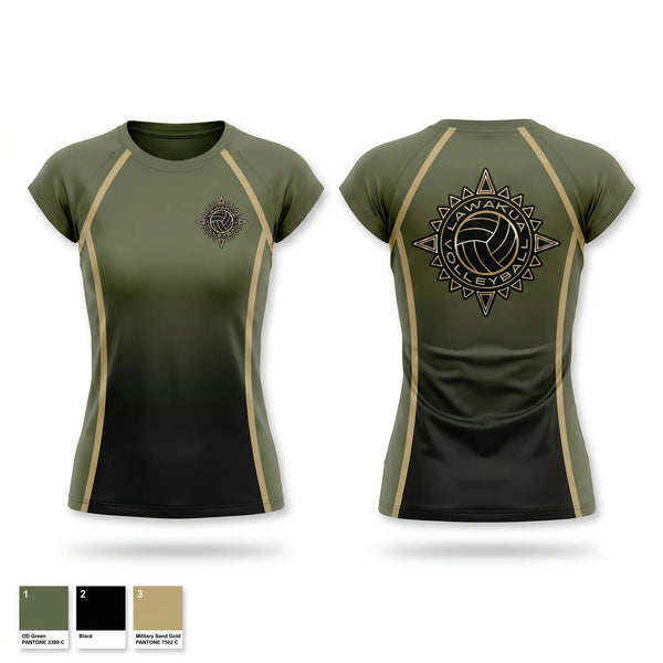 Short Sleeve Womens Volleyball Jersey, LAWAKUA, Women's Volleyball, Teamtime, Team time, sublimation, custom sports apparel, team uniforms, spirit wear, spiritwear, sports uniforms, custom shirts, team store, custom team store, fundraiser sports, apparel fundraiser