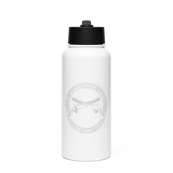 94th Military Police Company 15192972 Stainless Steel Water Bottle with a Straw Lid