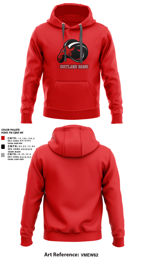 Hoodie, Suitland Rams, , Teamtime, Team time, sublimation, custom sports apparel, team uniforms, spirit wear, spiritwear, sports uniforms, custom shirts, team store, custom team store, fundraiser sports, apparel fundraiser