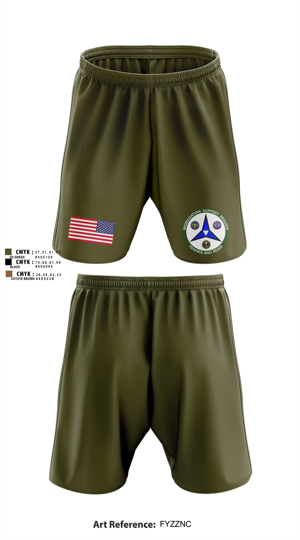 Athletic Shorts With Pockets, 38th RSG, Army, Teamtime, Team time, sublimation, custom sports apparel, team uniforms, spirit wear, spiritwear, sports uniforms, custom shirts, team store, custom team store, fundraiser sports, apparel fundraiser