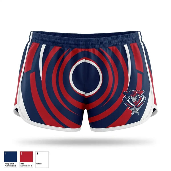 Womens Shorts, ALA Patriots, , Teamtime, Team time, sublimation, custom sports apparel, team uniforms, spirit wear, spiritwear, sports uniforms, custom shirts, team store, custom team store, fundraiser sports, apparel fundraiser