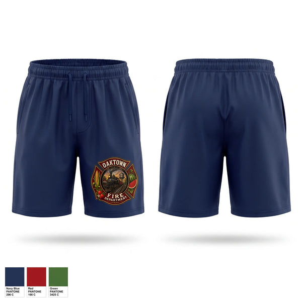 Athletic Shorts With Pockets, Oaktown Fire, Fire Department, Teamtime, Team time, sublimation, custom sports apparel, team uniforms, spirit wear, spiritwear, sports uniforms, custom shirts, team store, custom team store, fundraiser sports, apparel fundraiser
