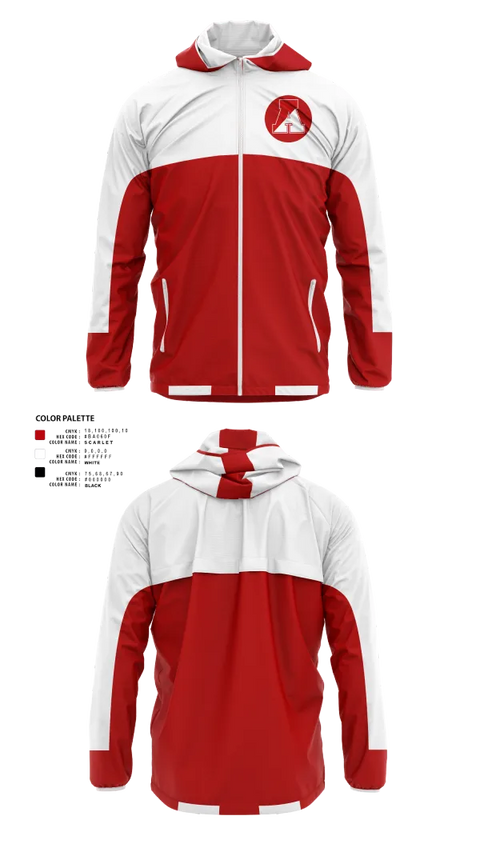 Windbreaker, St. Thomas Aquinas Soccer, Women's Soccer, Teamtime, Team time, sublimation, custom sports apparel, team uniforms, spirit wear, spiritwear, sports uniforms, custom shirts, team store, custom team store, fundraiser sports, apparel fundraiser