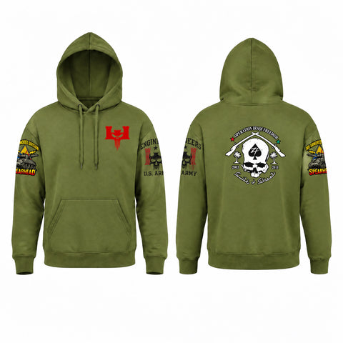 Hoodie, C Co 10th Eng, Army, Teamtime, Team time, sublimation, custom sports apparel, team uniforms, spirit wear, spiritwear, sports uniforms, custom shirts, team store, custom team store, fundraiser sports, apparel fundraiser