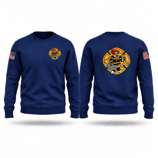 Crew Neck Sweatshirt, Wissota Firefighters Association, Fire Department, Teamtime, Team time, sublimation, custom sports apparel, team uniforms, spirit wear, spiritwear, sports uniforms, custom shirts, team store, custom team store, fundraiser sports, apparel fundraiser