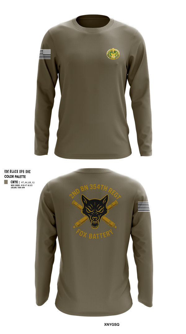 Long Sleeve Performance Shirt, 2ND BN 354 REGT, , Teamtime, Team time, sublimation, custom sports apparel, team uniforms, spirit wear, spiritwear, sports uniforms, custom shirts, team store, custom team store, fundraiser sports, apparel fundraiser