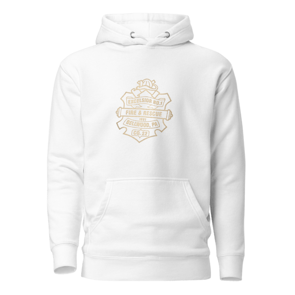 Unisex Hoodie - 1 - White