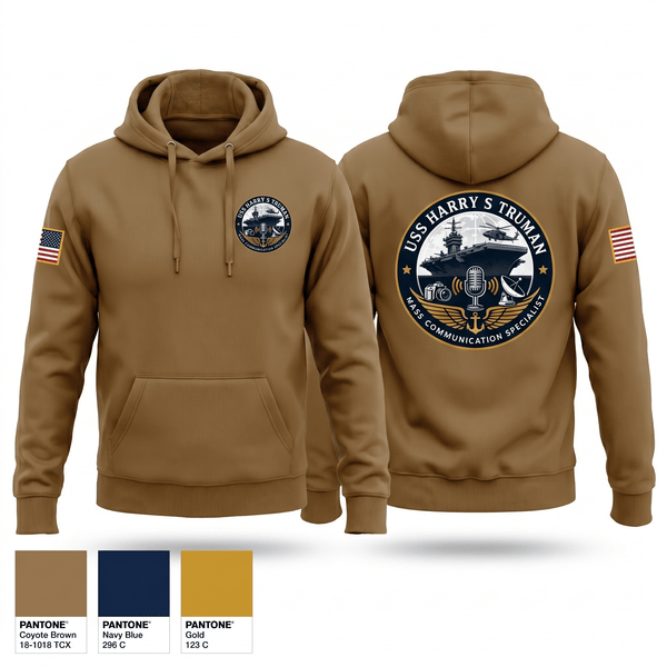 Hoodie, CVN75 Media, Navy, Teamtime, Team time, sublimation, custom sports apparel, team uniforms, spirit wear, spiritwear, sports uniforms, custom shirts, team store, custom team store, fundraiser sports, apparel fundraiser