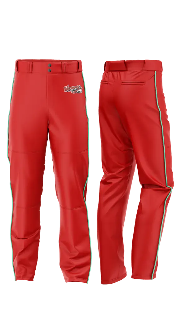 Baseball Pants, Westside Warriors, Baseball, Teamtime, Team time, sublimation, custom sports apparel, team uniforms, spirit wear, spiritwear, sports uniforms, custom shirts, team store, custom team store, fundraiser sports, apparel fundraiser