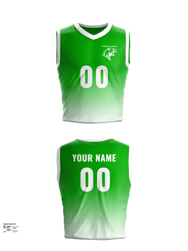 Mens Basketball Jersey, Calhoun Academy, Women's Basketball, Teamtime, Team time, sublimation, custom sports apparel, team uniforms, spirit wear, spiritwear, sports uniforms, custom shirts, team store, custom team store, fundraiser sports, apparel fundraiser