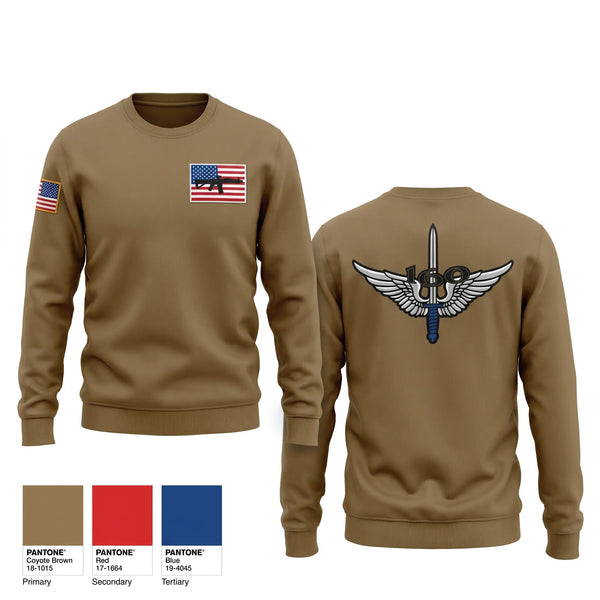 Crew Neck Sweatshirt, 160th soar, Army, Teamtime, Team time, sublimation, custom sports apparel, team uniforms, spirit wear, spiritwear, sports uniforms, custom shirts, team store, custom team store, fundraiser sports, apparel fundraiser