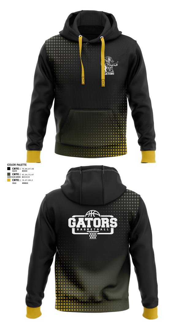 Hoodie, Gators, Women's Basketball, Teamtime, Team time, sublimation, custom sports apparel, team uniforms, spirit wear, spiritwear, sports uniforms, custom shirts, team store, custom team store, fundraiser sports, apparel fundraiser